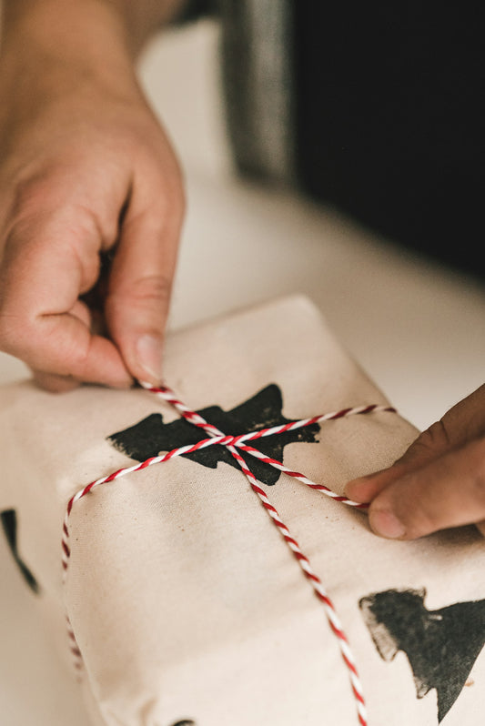 Mains nouant un ruban sur un cadeau, quel cadeau offrir quand on ne connaît pas ses goûts